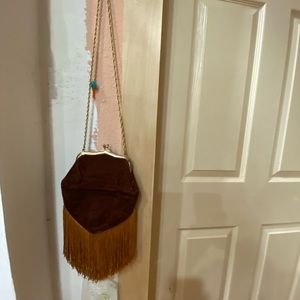 Vintage fringe purse